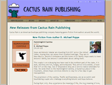 Tablet Screenshot of cactusrainpublishing.com